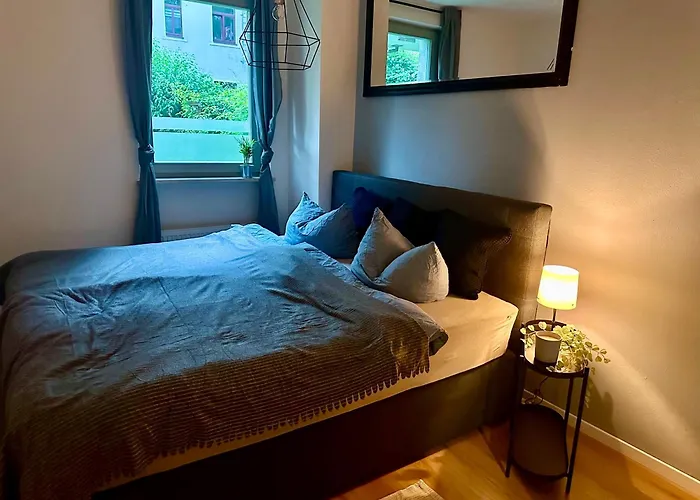 Ruhig & Terrasse Dresden-altstadt 3-zimmer Appartamento